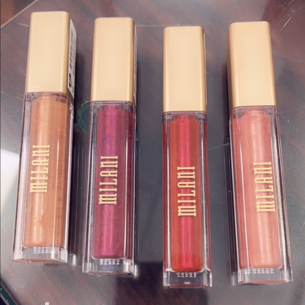 Milano metallic glosses with  shimmer